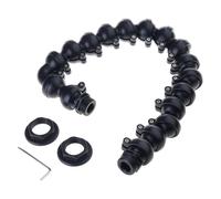 Soporte de montaje compacto y ligero Soporte flexible de 3/4 | Construcción de negro con durabilidad y brazo de posicionamiento de luz flexible para aplicaciones de