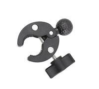 Soporte de montaje de abrazadera de manillar de cabeza esférica de 25 mm para bicicleta, motocicleta, soporte de teléfono, adaptador de cabezal de bola de manillar de aluminio