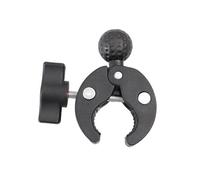 Soporte de montaje de abrazadera de manillar de cabeza esférica de 25 mm para bicicleta, motocicleta, soporte de teléfono, adaptador de cabezal de bola de aluminio, adaptador de abrazadera