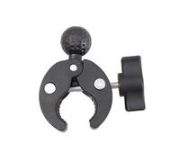Soporte de montaje de abrazadera de manillar de cabeza esférica de 25 mm para bicicleta, motocicleta, soporte de teléfono, adaptador de cabezal de bola de aluminio para manillar