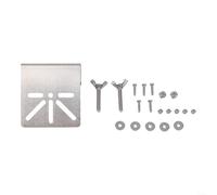 Soporte de montaje de canalón de metal resistente a la intemperie para Eufy para cámara de seguridad solar SoloCam-E42 para un soporte fiable y imágenes estables