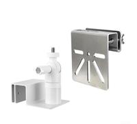 Soporte de montaje de canalón resistente para Reolink Argus4G LTE, proceso de instalación simple (blanco)