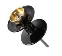 Soporte de montaje de carrete para DAIWA para TATULA CS 20 SV y para SALAMANDURA 150 para necesidades de rendimiento de carrete de cohete (negro)