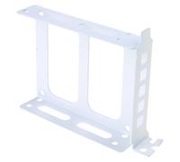 Soporte de montaje de disco duro de 6.3 cm/8.9 cm con ranura de metal, soporte de montaje en panel trasero, adaptador de discos duros, bandeja de soporte de unidad