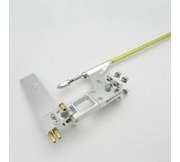 Soporte de montaje de eje flexible y kit de montaje de timón para RC Marine y Aircraft (para hélice derecha)
