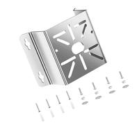 Soporte de montaje de esquina ajustable para cámaras de seguridad de acero inoxidable para una amplia cobertura de visión y fácil instalación, montaje fácil de instalar