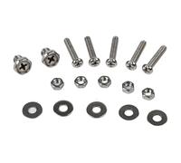 Soporte de montaje de esquina resistente para cámaras al aire libre, compatible con Eufy para SoloCam y reflector de anillo (juego de tornillos)