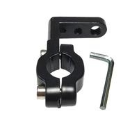 Soporte de montaje de foco de motocicleta - Soporte de marco de abrazadera de poste ajustable | Soporte de poste de montaje de lámpara de horquilla delantera | Para aventura al aire libre de larga