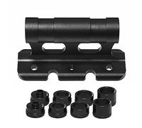 Soporte de Montaje de Horquilla Delantera para Bicicleta, Estante de Fijación para Techo de Coche, Soporte de Instalación de Horquilla Delantera de Liberación Rápida con Deslizador (Black)