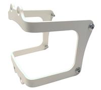 Soporte de montaje de jaula de botella compatible con bicicletas Rad Power Rover RadRover (blanco)