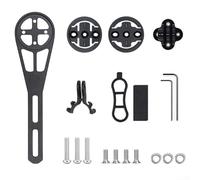 Soporte de montaje de luz de bicicleta compatible con la mayoría de luces de elevación, ideal para una experiencia de conducción