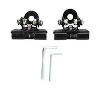 Soporte de Montaje de Luz LED, 2 Piezas Soportes de Montaje de Faros Delanteros Soporte de Luz de Trabajo LED de ángulo Ajustable de Acero Inoxidable para Automóviles Sedanes