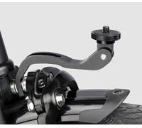 Soporte de montaje de luz para bicicletas plegables 3Sixty fabricado con aleación de aluminio para una configuración fiable de iluminación en posición frontal (A)