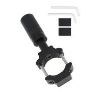 Soporte de montaje de luz para motocicleta, scooter, ATV, UTV, instalación de focos, luces de marcha, parachoques, horquilla, expansión de faros Abrazaderas de Tubo de Luz Soporte para seña de gi(1pc)