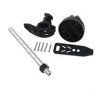 Soporte de montaje de motor de arrastre para Minn Kota MKA-60, soporte de acero inoxidable 304 con correa de bloqueo, soporte ajustable de 7 ángulos para motores de montaje en arco 2007-2023