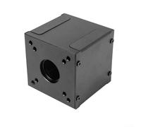 Soporte de montaje de motor paso a paso con cubierta protectora para Nema23 para fresadoras y máquinas de grabado CNC, construcción de acero 45 con espaciado preciso de agujeros y completo (DB130 con