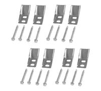 Soporte de montaje de orinal resistente, pernos de fijación de pared, soportes de metal para inodoro, soportes de instalación de urinarios, accesorios de baño