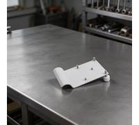 Soporte de montaje de panel solar para Eufy S340 E30 4G LTE S330 | Estante fotovoltaico fijo de pared exterior | Cámara de seguridad de plástico resistente a la intemperie St | Blanco