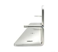 Soporte de montaje de panel solar tipo Z de aleación de aluminio para RV, barco, yate, soporte de esquina grueso impermeable resistente a los rayos UV para paneles de 50 W-150 W instalación fuera de