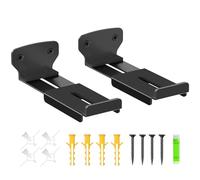 Soporte de Montaje de Pared de Barra de Sonido para Samsung, Vizio, Bose, LG, Sony Soundbar Mount con Profundidad Ajustable 3.54 "-6.3" Soundbar Mounts Bajo TV