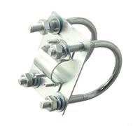 Soporte de montaje de perno en U seguro para fibra de vidrio para antena LoRa y minero de helio con distribución uniforme de la presión