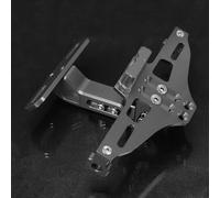 Soporte De Montaje De Placa De Matrícula Trasera De Motocicleta Con Luz Para APRILIA RSV4R RSV 4R 2009-2019 2018 2017 2016 2015(Titanio)