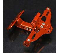 Soporte De Montaje De Placa De Matrícula Trasera De Motocicleta Con Luz Para APRILIA RSV4R RSV 4R 2009-2019 2018 2017 2016 2015(Orange)