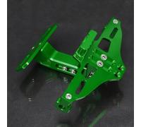 Soporte De Montaje De Placa De Matrícula Trasera De Motocicleta Con Luz Para APRILIA RSV4R RSV 4R 2009-2019 2018 2017 2016 2015(Verde)