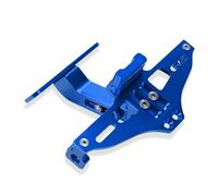 Soporte De Montaje De Placa De Matrícula Trasera De Motocicleta Para Hon&da CBR1100XX CBR 1100 XX 1997-2007 2006 2005 2004 2003 2002 2001 2000(Azul)