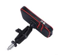 Soporte de montaje de teléfono de triple árbol para motocicleta compatible con Honda para YZF R1 02-17 R6 06-17 S1000RR 2010-2018 CBR650F VFR1200
