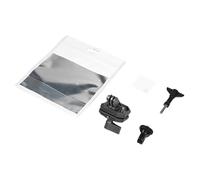 Soporte de montaje del parabrisas de la motocicleta de acción compatible con la cámara de acción 5, absorción de impactos y configuración instantánea soporte de cámara de motocicleta ajustable