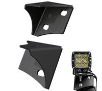 Soporte De Montaje En Bisagra Para Parabrisas | Bisagra Todo Terreno Para Portaequipajes Juego De 2 Piezas | Soporte Universal Para Iluminación LED | Uso En Vehículos ATV Motocross Moto Trial Y