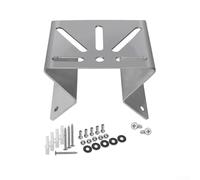 Soporte de montaje en esquina de pared de acero inoxidable para Eufy S340 con vista de doble lado de 270 grados para mejorar los ángulos de la cámara de seguridad (plateado)