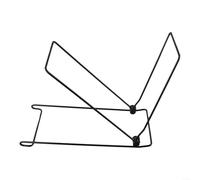 Soporte de montaje en panel solar plegable de acero de alto carbono para colección de energía al aire libre, 36 x 16 cm, color negro, paquete de 2 para una fácil instalación