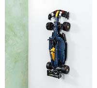 Soporte de montaje en pared Brickify compatible con Lego Technic Red Bull RB20 42206 - Muestra de forma segura tu coche - El set de Lego NO está incluido