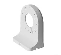 Soporte de montaje en pared CCTV para cámaras domo, construcción de aluminio fiable compatible con modelos PTZ, reduce el riesgo de daños en el cable