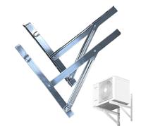 soporte-De Montaje En Pared De CA: soporte-Duradero Para Aire Acondicionado De Acero Inoxidable, soporte-Resistente Para Ahorrar Espacio, Accesorio De Montaje Seguro | Adecuado Para Balcones, Patios,