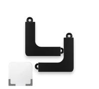 Soporte de montaje en pared o en mueble para básculas (Negro) | Compatible con Xiaomi, Withings, Beurer, Salter, Renpho y otros