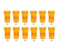 Soporte de montaje en pared para batería 2 en 1, base de montaje de herramientas y estante de almacenamiento de batería para Dewalt 20V 18V DCB180 para DCB183 DCB203 DCB200 DCB206 (12 piezas)