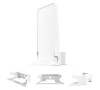 Soporte de Montaje en Pared para Enrutador, Soporte de Montaje en Pared con Kit de Montaje con Tornillos para Enrutadores WiFi Mesh V2,