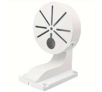Soporte de Montaje en Pared Tipo L de ABS Duradero para Cámaras de Seguridad CCTV - Interior/Exterior, Compatible con Cámaras Dome IP y Hikvision