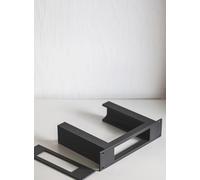 Soporte de montaje en rack de 10 pulgadas para UniFi USW-Lite-16 Port - Adaptador 1,5U | Soporte impreso en 3D para armario de red (negro)