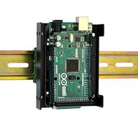 Soporte de Montaje en riel DIN para Raspberry Pi B+ 2B 3B 3B+ 4B Zero Arduino Uno Mega Mkr BeagleBone