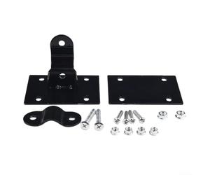 Soporte de montaje fijo para cesta de bicicleta, soporte de fijación de metal resistente para scooter y bicicleta, accesorio de cesta delantera, accesorios de fácil instalación para bicicletas