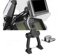 Soporte de montaje GPS para Garmin y TomTom para motocicleta, soporte de plástico ABS con ajuste de inclinación para BMW R1200GS Adventure 1050/1090/1190 (2013-2020), color negro