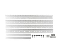 Soporte de Montaje inclinable para Panel Solar de 28 Pulgadas, Juego de Soporte de Estante para Paneles solares porosos Triangulares de aleación de Aluminio portátil para yate RV