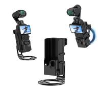 Soporte de montaje magnético para DJI Osmo Pocket 4/4pro accesorios, abrazadera de montaje magnética con ventosa en escritorio/superficie vertical, adaptador de tornillo de 1/4 ajustable de 3 ejes
