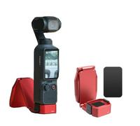 Soporte de montaje magnético para DJI Osmo Pocket4Pro/4/3, soporte adaptador de expansión de trípode de liberación rápida con agujero roscado de 1/4 pulgadas, soporte de cámara multifunción ajustable