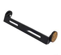 Soporte de montaje negro para matrícula de motocicleta con diseño reflectante de seguridad para scooter eléctrico y para ATV para ajuste general, fácil instalación sin herramientas, marco de etiqueta