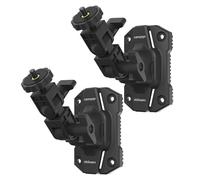 Soporte de montaje para cámaras de sendero con inserto roscado de 1/4 a 20, soporte ajustable giratorio de 360° para accesorios de equipo de caza al aire libre, soporte de cámara de juego, soporte